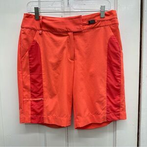 Tail peach coral Bermuda golf shorts women's‎ 8 various pockets